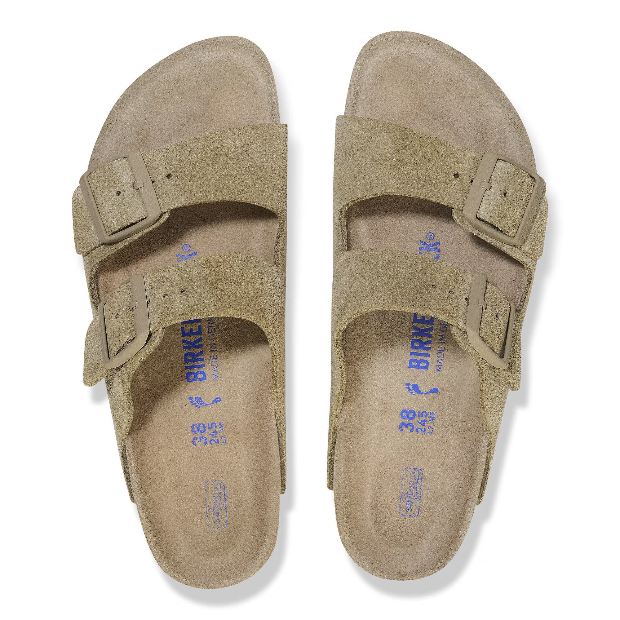 Arizona Soft Footbed Suede Leather