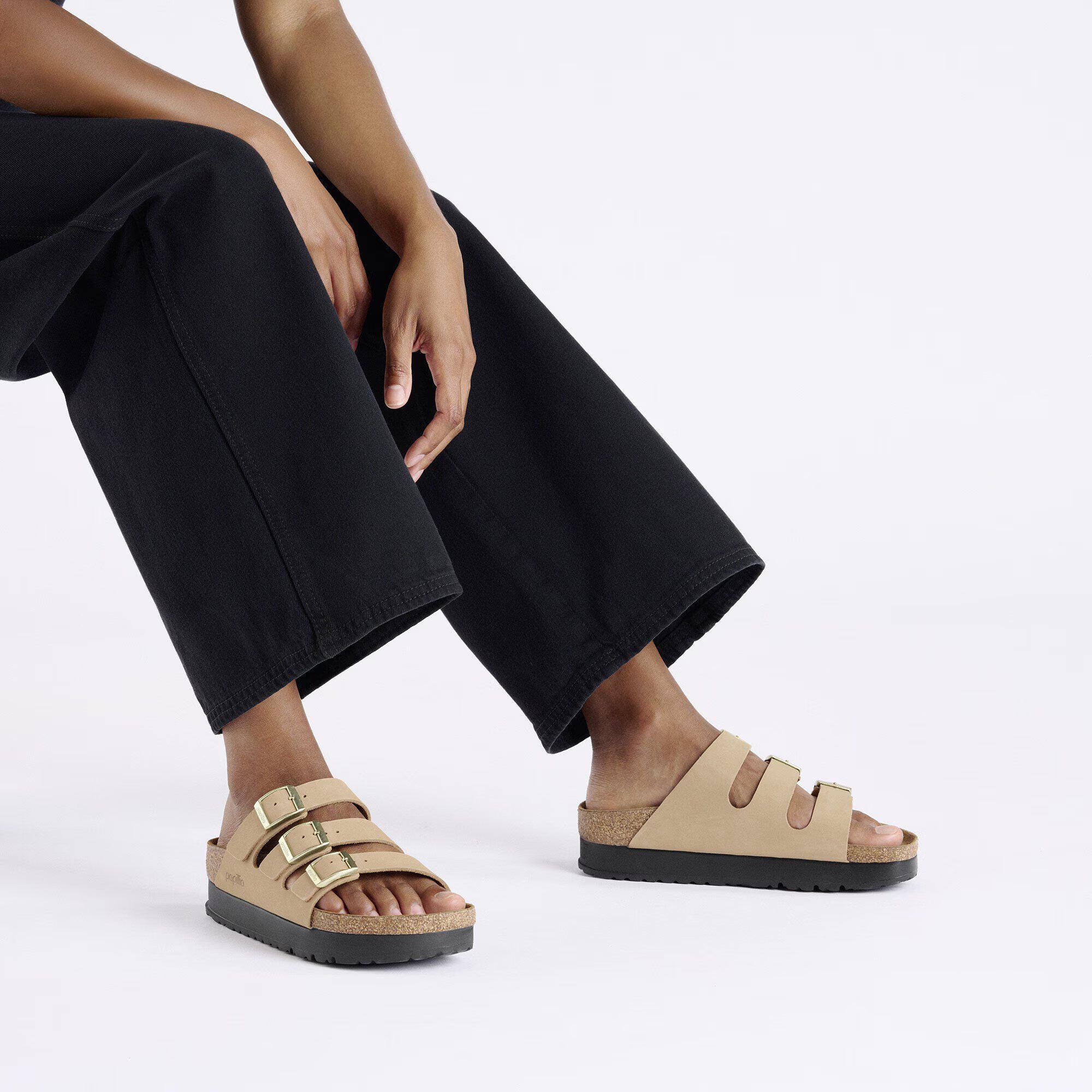 Florida Flex Platform Nubuk Leather