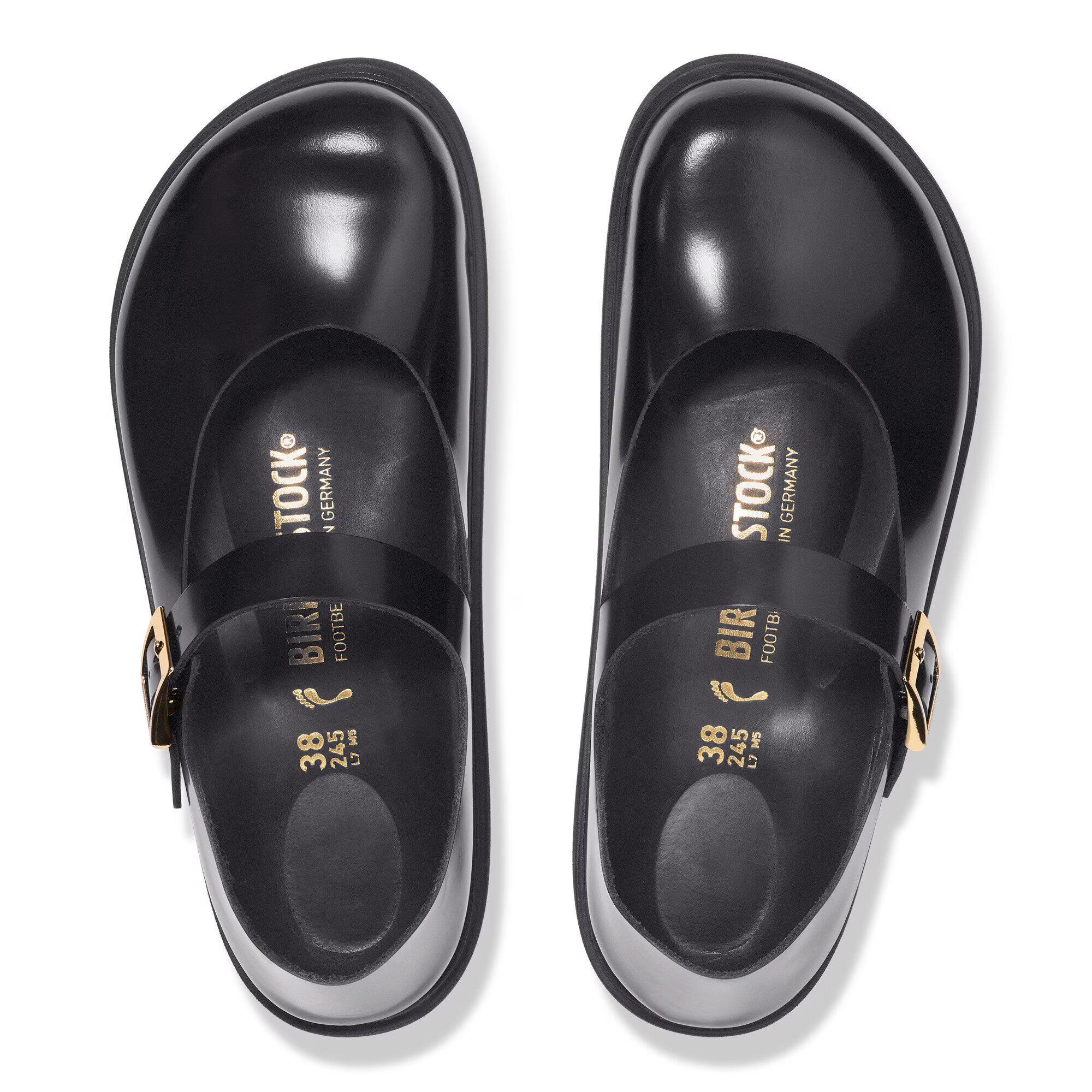 Mantova Cup Sole Natural Leather Patent