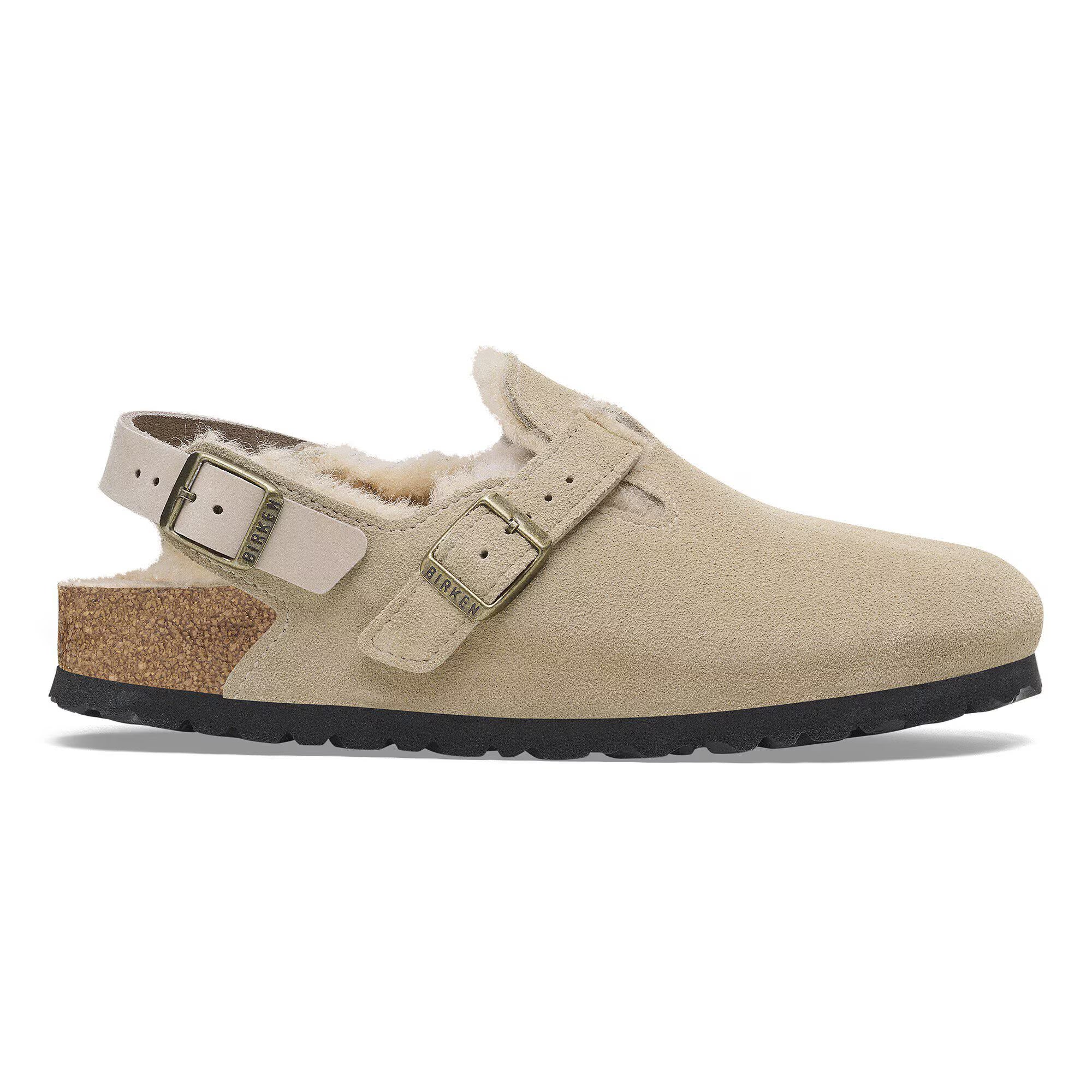 Tokio Shearling Suede Leather