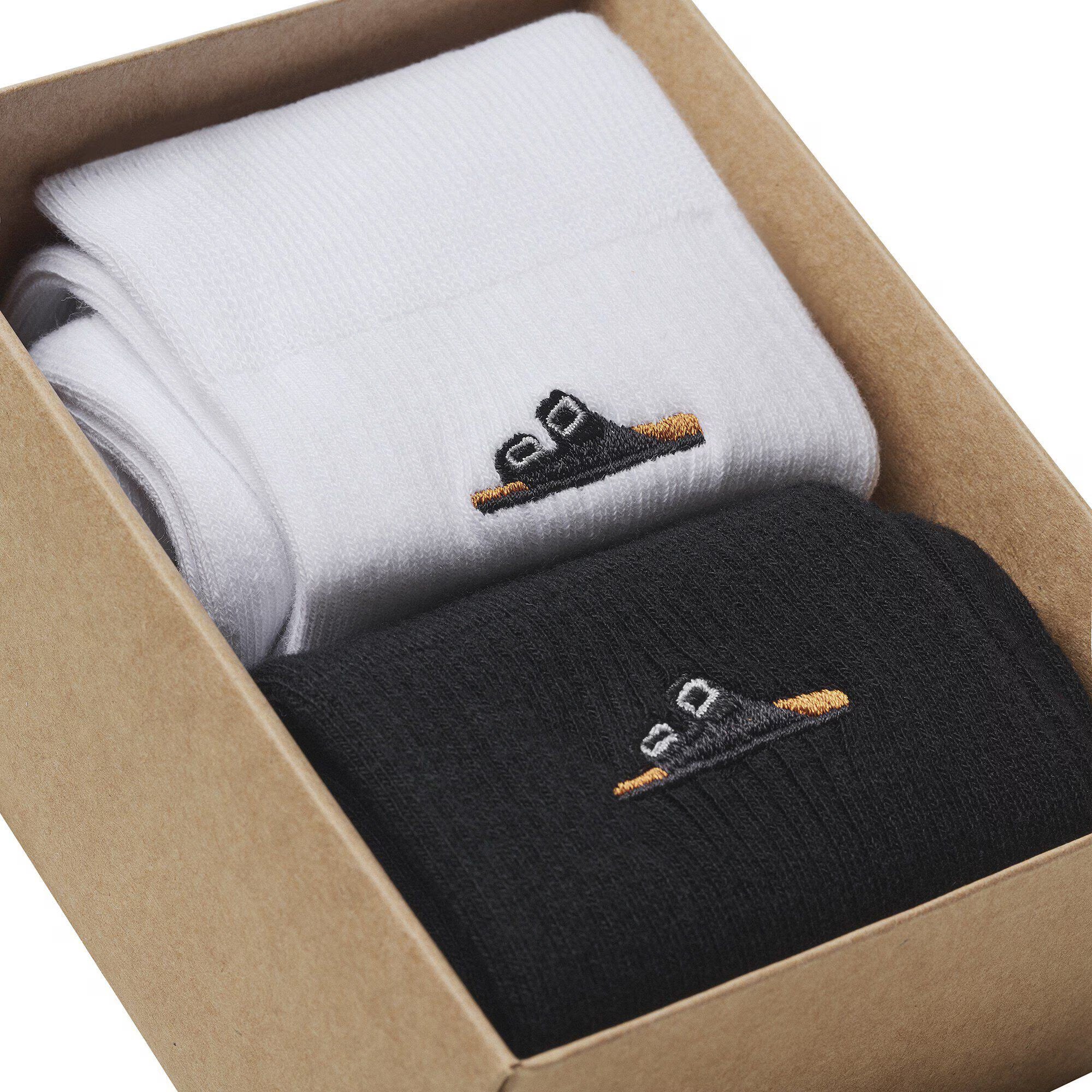 Set Cotton Ribbed Socks Cotton/Polyamid/Elastane