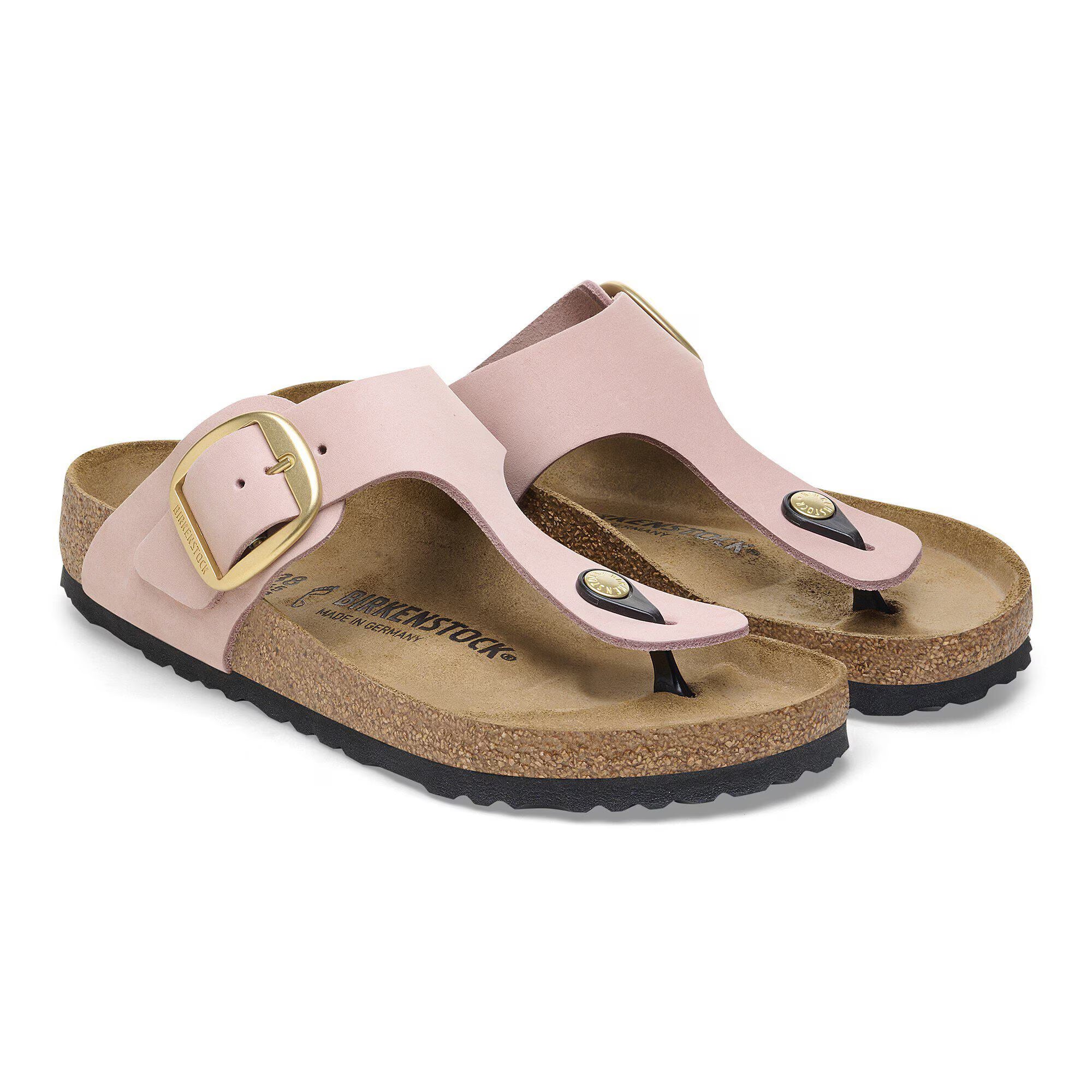Gizeh Big Buckle Nubuk Leather