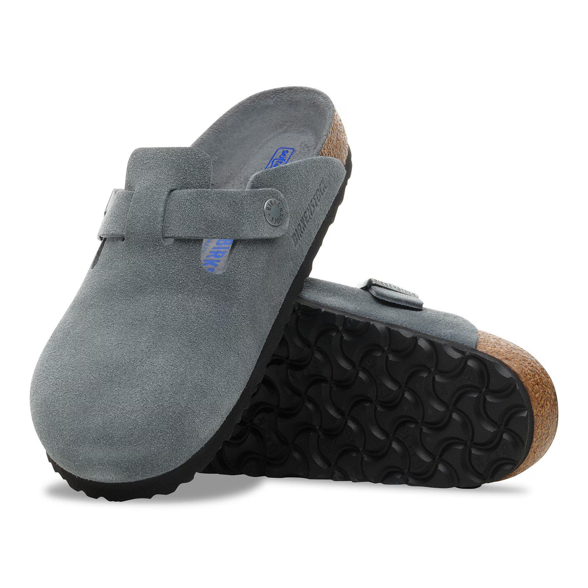 Boston Soft Footbed Suede Leather