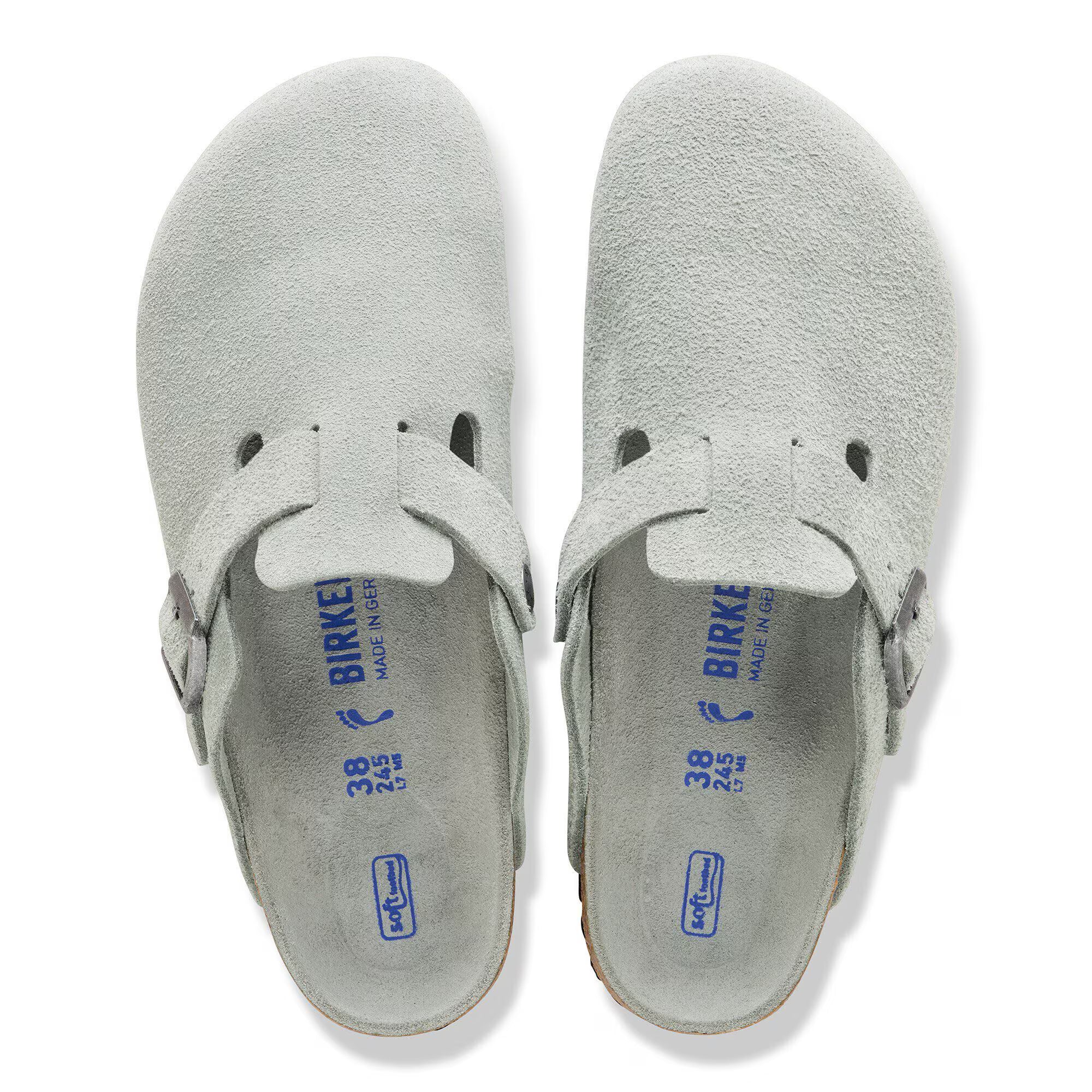 Boston Soft Footbed Suede Leather