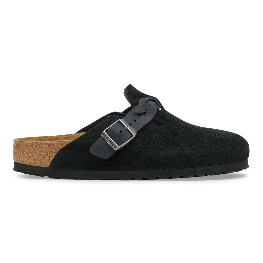 Boston Braided Suede Leather
