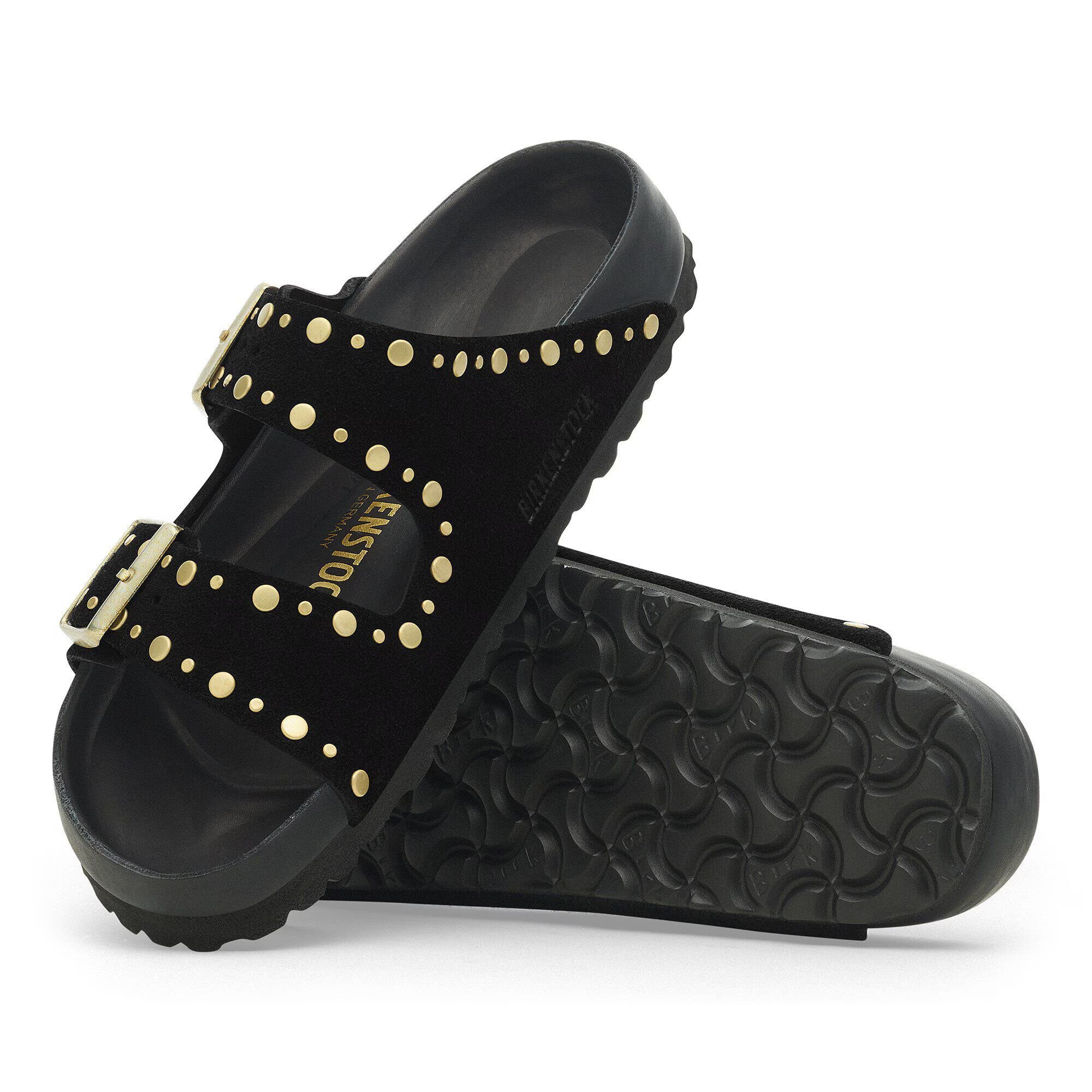 Arizona Rivet Suede Leather