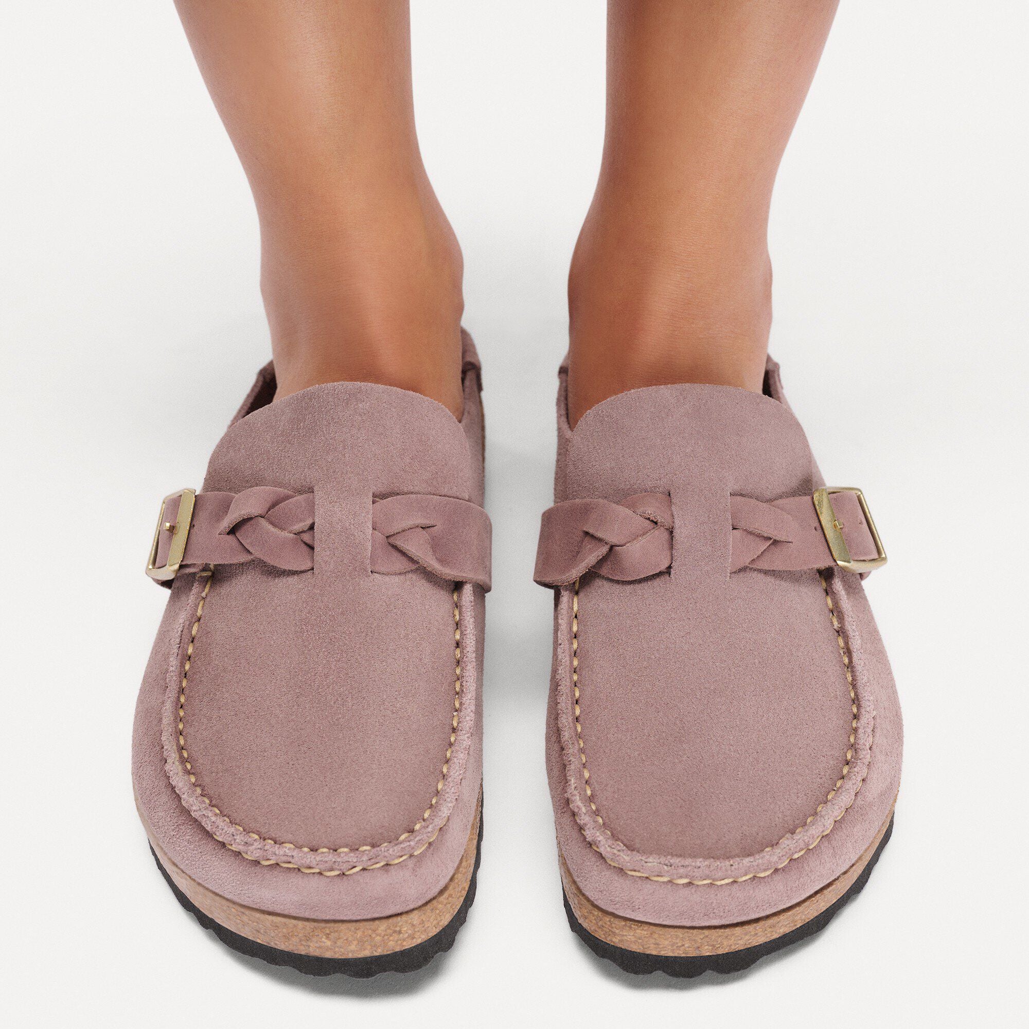 Buckley Braided Suede Leather