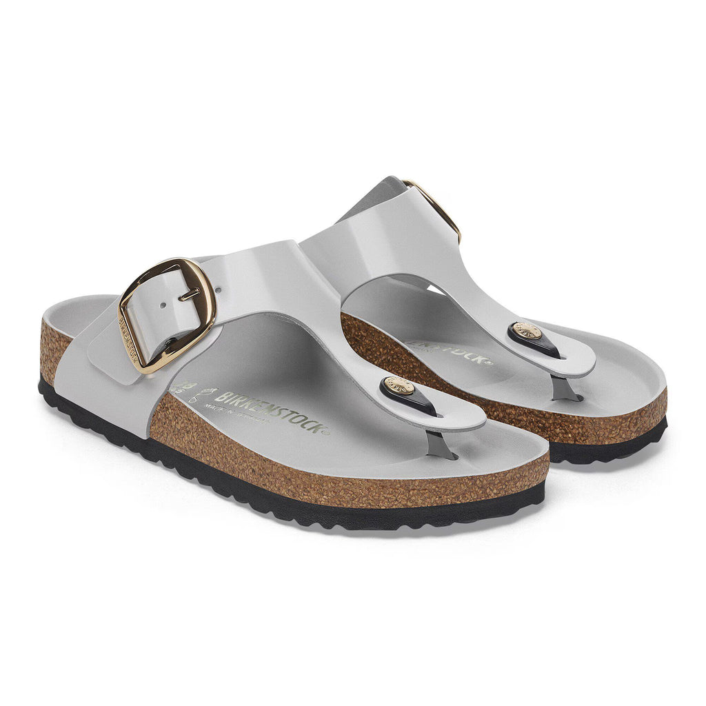 Gizeh Big Buckle Natural Leather Patent