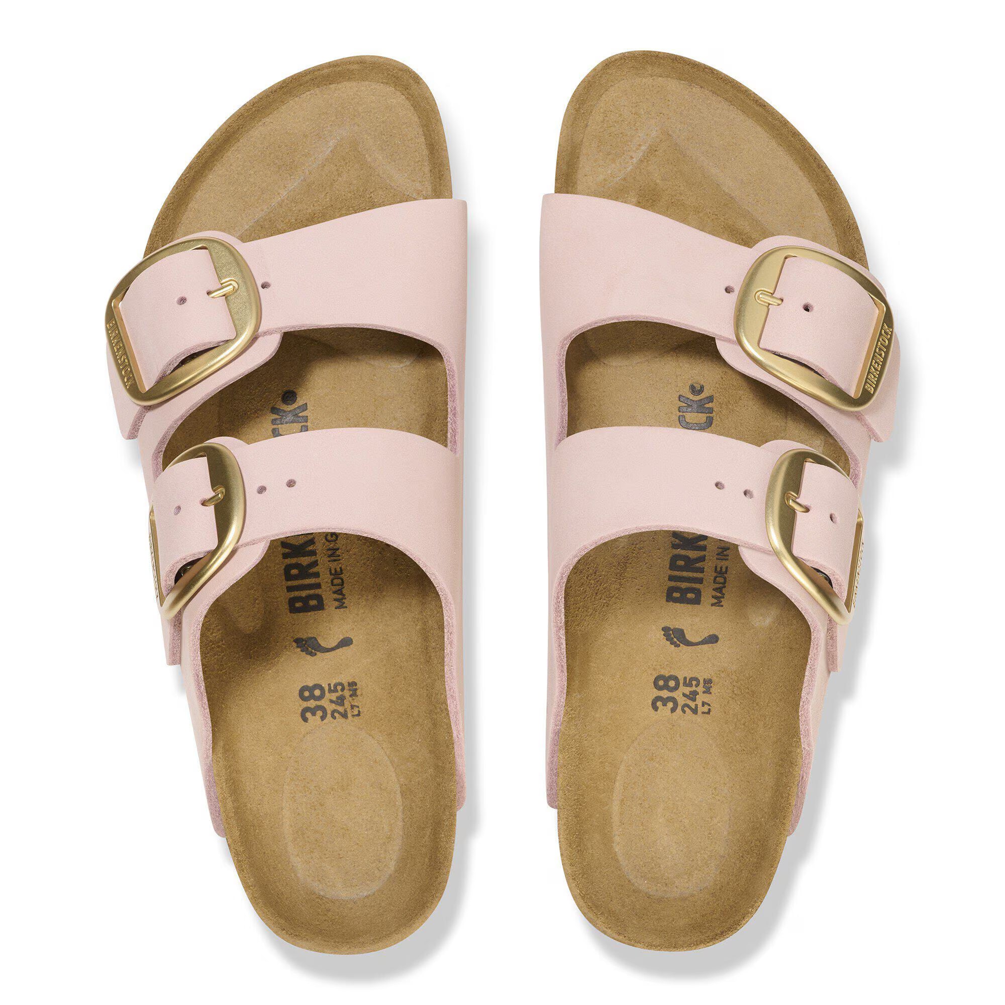 Arizona Big Buckle Nubuk Leather