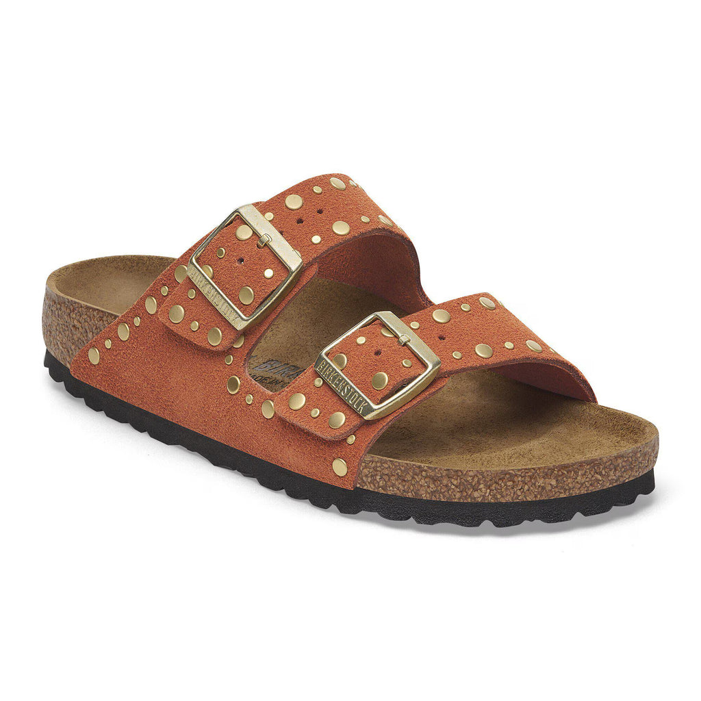 Arizona Rivet Suede Leather