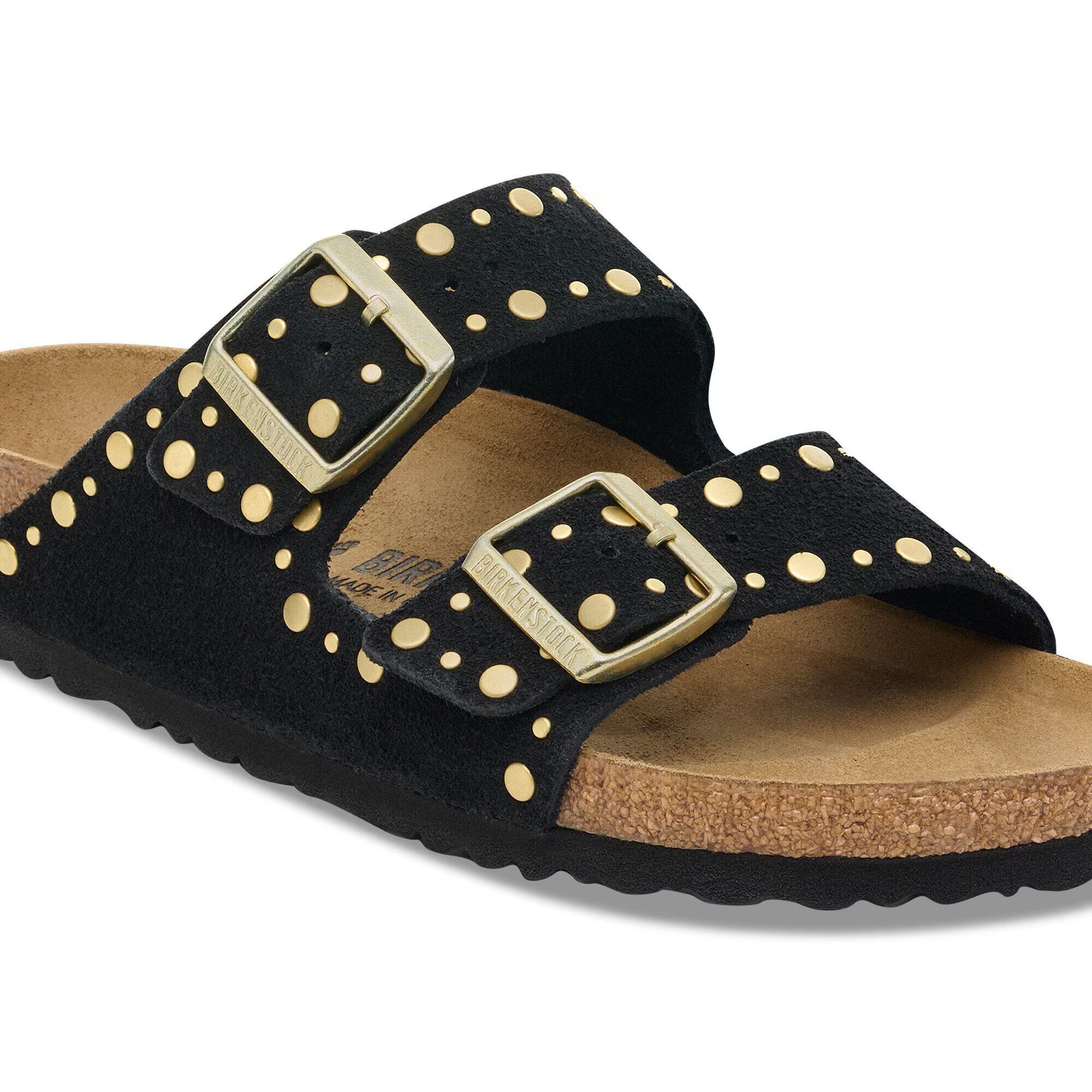 Arizona Rivet Suede Leather