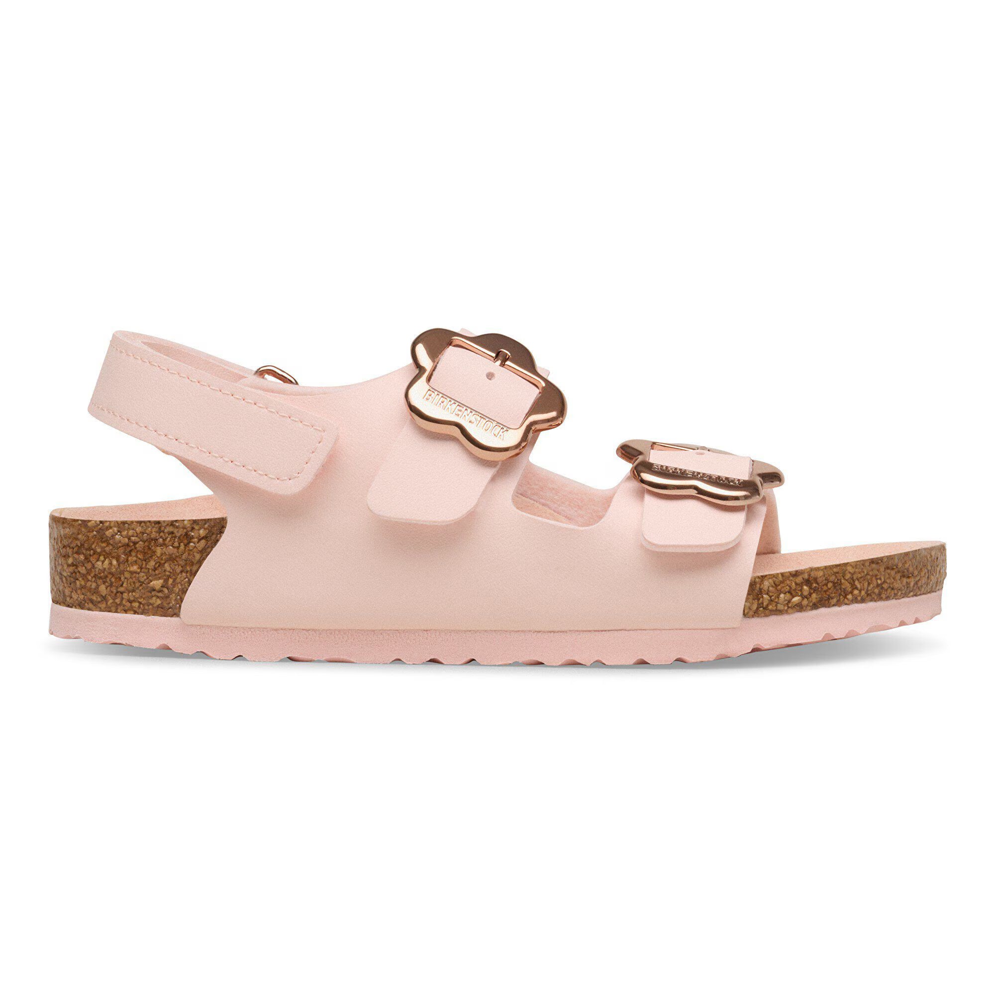 Milano Flower Buckle Kids Birko-Flor