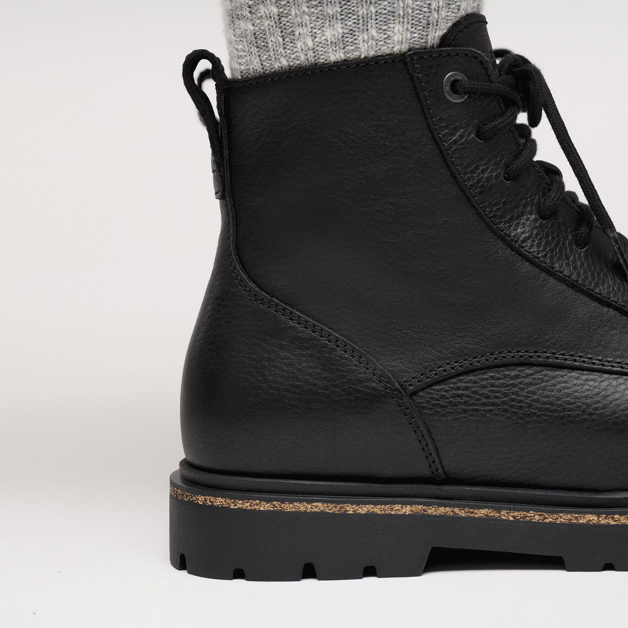 Highwood Lace Mid Men Natural Leather